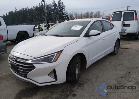 2020 Hyundai Elantra Value Edition z USA, uszkodzony, nr VIN 5NPD84LF2LH627257